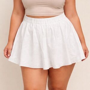 Zara skirt with shorts, size XL